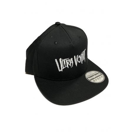 ULTRA VOMIT - Casquette Snapback Logo brodé blanc